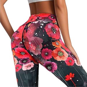Leggings Deportivos para Mujer, Cintura Alta, Sin Costuras, Pantalones de Yoga, Elásticos, Transpirables, para Correr, Deportes, Push Up, Ropa Deportiva - Product Image 3