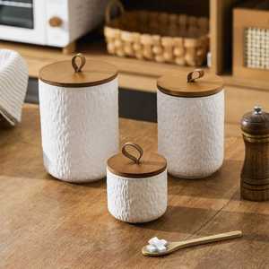 Elegant Ceramic Jar Designed For Stylish Home Décor And Everyday Use - Product Image 3