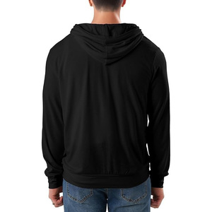 OEM custom stitching color dismountable full face <b>zip</b> hoodie embroidery heavyweight oversized streetwear men full <b>zip</b> <b>up</b> hoodie - Product Image 3