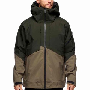 Combinaisons de ski imperméables et respirantes à capuche avec fermeture éclair, combinaisons de neige personnalisées OEM, combinaisons de sport grandes tailles, polaire Polartec - Product Image 1
