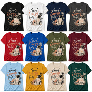 เสื้อยืดผู้หญิงลายดอกไม้ คอกลม แขนสั้น ทรงหลวม ระบายอากาศได้ดี ผ้าฝ้ายเจอร์ซีย์ 100% น้ำหนัก 180 กรัม ใส่ได้ทุกฤดู สไตล์ลำลอง พิมพ์ลายด้วยความร้อน - Product Image 3