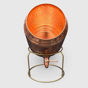 Handcrafted Hammered Copper <b>Water</b> Dispenser – <b>5L</b> 10L 18L from Indian exports international. ( Certified pure copper ) - Product Image 4