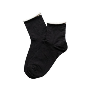 Minimalist Rolled Cuff Ankle <b>Socks</b> Comfortable Cotton Casual Daily Shoes Wear <b>Men's</b> Sweat-Absorbent Design Custom <b>Color</b> for <b>Men</b> - Product Image 3