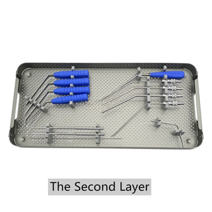 Ensemble complet d'instruments chirurgicaux en acier inoxydable pour la correction de la scoliose et des déformations vertébrales, durable, certifié CE, OEM, marque privée - Product Image 3