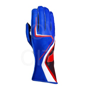 Guantes de Carreras de Karting Personalizados 2025, Ligeros, Transpirables, con Palma de Silicona Antideslizante, Agarre Fuerte de Poliéster Sintético - Product Image 1