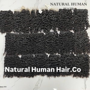 Vente en gros de cheveux humains vierges du Vietnam à cuticule alignée en vison brut super étiré double ondulation droite, ondulation profonde - Product Image 3