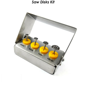 Kit d'accessoires pour instruments de pont osseux, perceuse dentaire manuelle, disque de scie en acier inoxydable, dilatateur osseux, rehausseur de sinus, implants chirurgicaux - Product Image 2