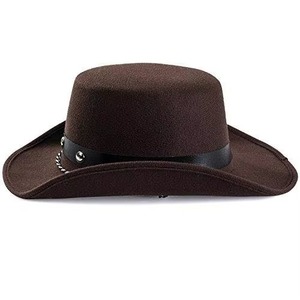 GENERSA SPORTS Sombrero de Vaquero Unisex de Poliéster con Diseño de Camuflaje Marrón y Adorno de Pluma, para Exteriores, Cuatro Estaciones, Casual, para Adultos - Product Image 1