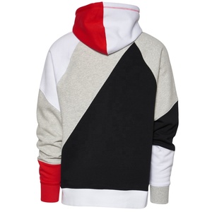 Jersey de lana ligero para hombre, ropa deportiva, informal, con bloqueo de Color, chaqueta con capucha - Product Image 3