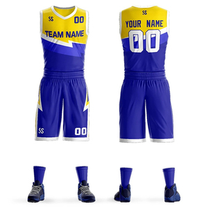 Maillots de basket-ball pour hommes, derniers modèles imprimés, sublimation, confortables, uniformes personnalisés. - Product Image 3