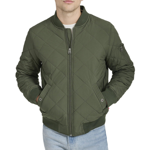 Chaqueta de Invierno para Hombre HI-GLOW SPORTS, Último Diseño, Cuello Alto, Logotipo Frontal, Impermeable, Nailon/Poliéster Ecológico - Product Image 4