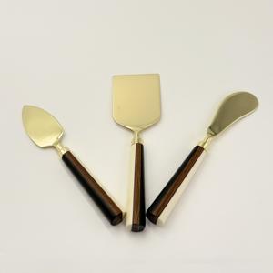 Nuevo Juego de Utensilios para Queso de Acero Inoxidable, Cuchillo para Frutas, Pan, Pizza, Crema y Pastel con Mango de Resina, Utensilios para Hornear a Precio Económico - Product Image 3