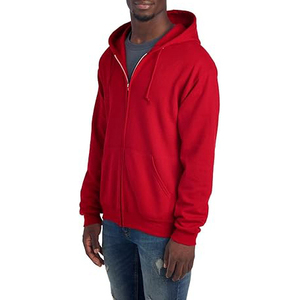 Sweat-shirt à capuche rouge pour homme, coupe classique, vêtement décontracté, 100 % coton molletonné, sweats à capuche et sweat-shirts pour homme - Product Image 2