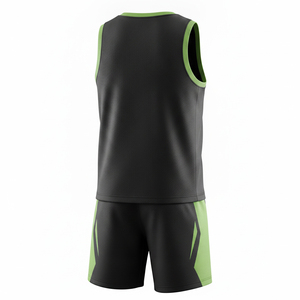 Tenue de basket-ball personnalisée sublimée, vente en gros à bas prix, débardeurs de basket-ball imprimés par sublimation, shorts assortis, uniforme - Product Image 2