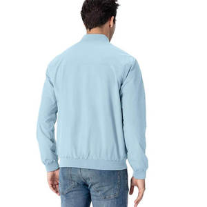 Chaqueta Bomber con Logotipo Personalizado para Hombre y Mujer, Chaqueta Cortavientos con Cierre, Ropa Urbana de Moda, Ligera, Fabricante OEM ODM - Product Image 3