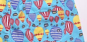 Shorts de plage pour hommes avec doublure en mesh, shorts de surf avec impression de motifs, short de bain - Product Image 3