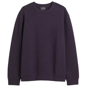 เสื้อสเวตเชิ้ตคอกลม OEM แบบยูนิเซ็กซ์ เสื้อฮู้ดดี้และเสื้อสเวตเชิ้ตผู้ชาย ผ้าฟลีซสำหรับฤดูหนาว ปักโลโก้ได้ตามต้องการ สีพื้น ย้อมสี ผ้าฝ้าย 100% ไซส์ 6XL - Product Image 1