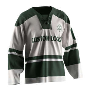 Maillot de hockey sur glace personnalisé de haute qualité avec logo d'équipe sportive imprimé par sublimation - Product Image 4