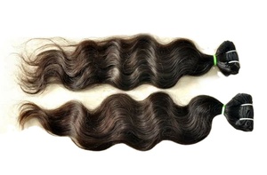 Tenemos Cabello Humano Sin Procesar, Extensiones de Cabello Humano, Todas las Cutículas Alineadas, Cabello a Granel con Puntas Gruesas a Precio de Fábrica al por Mayor - Product Image 2