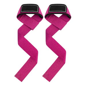 Correas de levantamiento de pesas con agarre texturizado, soporte profesional para muñecas en levantamiento de pesas, remo y dominadas - Product Image 5