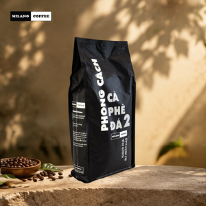 กาแฟบดมิลานา คอฟฟี่ เฮอริเทจ เบอร์ 2 โรบัสต้า อาราบิก้า ดาร์ก แบ็ก - Product Image 4