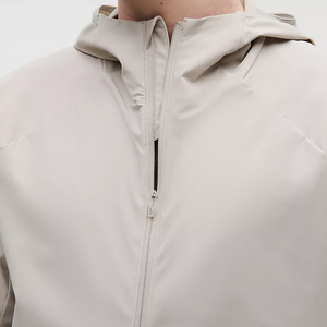 Chaqueta Cortavientos con Capucha y Cremallera Frontal de Lona para Hombre, Ligera, Transpirable, de Secado Rápido, para Invierno y Actividades al Aire Libre - Product Image 4