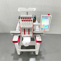 Machine à broder multi-aiguilles pour la couture professionnelle avec des couleurs flexibles et une haute productivité
