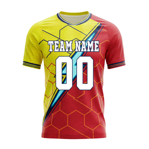 Uniforme de Fútbol Personalizado de Alta Calidad 2026, 100% Poliéster, Impresión Digital, Secado Rápido, Ecológico, Unisex para Adultos - Product Image 5