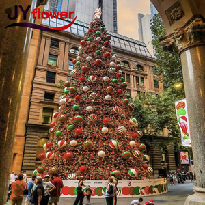 2025 New Kỳ Nghỉ Chất Lượng Cao Trong Nhà Trang Trí Nội Thất 6ft Cây Nhân Tạo Cây Giáng Sinh 180Cm Với Đèn Xmas Tree - Product Image 3