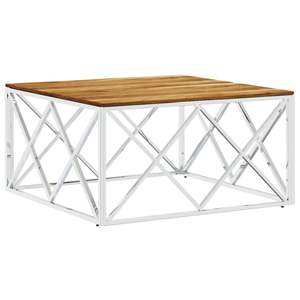 โต๊ะกาแฟอะคาเซียสีเงินธรรมชาติ - Product Image 2