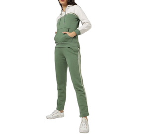 Trendy Summer Wear Women <b>Tracksuit</b> With Hood Long Sleeve Sweatshirt Custom Logo Women <b>Tracksuit</b> Set OEM Supplier Pakistan - Product Image 1