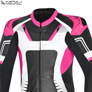 Good Supplier Make Your Own New Trendy Durable OEM ODM Factory Rate Customized Made Of Genuine Leather Motorbike Suits - Product Image 3