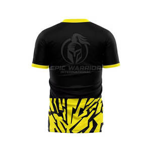 T-shirts de sport 100% polyester, coupe ajustée, manches courtes, vente en ligne, t-shirts pour hommes - Product Image 2