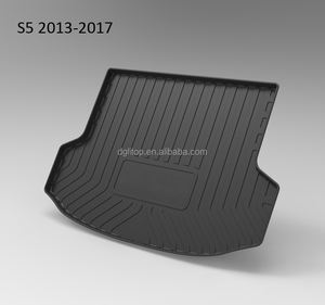 Accessoires de voiture Tapis de voiture TPE Tapis de sol pour 2014 2017 2018 2020 JAC Refine <span class=keywords><strong>S3</strong></span> S5 S7 Tapis de coffre de voiture Cargo Cover - Product Image 3