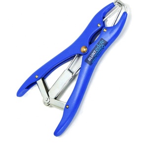 Pince à castrer vétérinaire de qualité supérieure, en acier étamé, avec applicateur d'anneaux en caoutchouc, pour moutons - Product Image 4