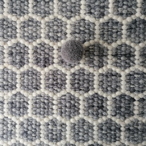 Premium Hexagonal Hand Woven Wool <b>Rug</b> Custom Size and <b>Colours</b> High Quality Bulk Wholesale Manufacturer Supplier and Exporter - Product Image 3