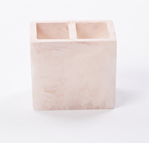 Custom Resin European Luxury Eco-Friendly Four-Piece <b>Bathroom</b> <b>Accessories</b> <b>Set</b> with Modern Soap Dispenser and Countertop Decor - Product Image 4