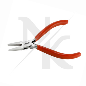 Pince à bec fin en acier inoxydable 120 mm à mâchoires lisses haute performance Nafko NK-8079 Outil de bijouterie taille personnalisable - Product Image 4
