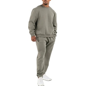Pantalones de chándal de alta calidad para hombre, cintura alta, informal, de gran tamaño, elástico, de lana pesada, de algodón, poliéster, oscuro, con bolsillo con cremallera - Product Image 5