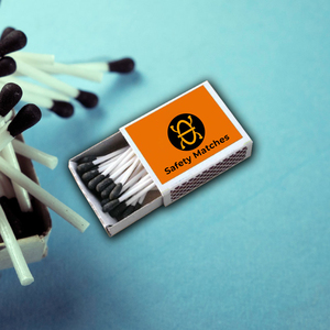 Handy Fire Starter Wax Safety Match Logotipo personalizado Impreso Fácil almacenamiento Forma de palo Material sostenible seguro - Product Image 1