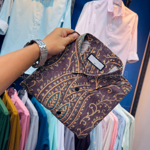 Fournisseur en gros de mode urbaine Bangladesh Chemises actives en micro sergé de polyester Vente en gros Surplus Chemises imprimées de marques mondiales BD - Product Image 2