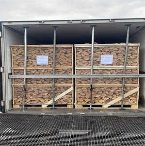 Bois de chauffage écologique séché au four, bûches assaisonnées en bois dur mélangé pour poêles et cheminées à combustible durable, en sacs filets - Product Image 5
