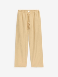 Pantalon pour femme personnalisable à taille mi-haute élastique en polyester et coton, respirant, de haute qualité, pour un usage décontracté - Product Image 4