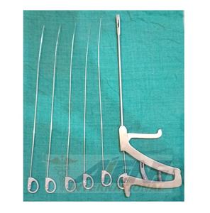 Pasador de Sutura Scorpion de Alta Calidad, Instrumentos Artroscópicos, Pasador de Sutura Scorpion Recto para Rodilla - Product Image 5