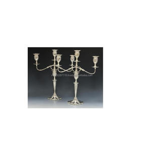 Candelabro de aluminio decorativo funcional perfecto para iluminación de mesa de comedor decoración romántica y ceremonias - Product Image 3