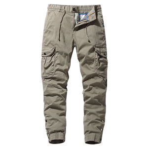 Pantalones de Invierno para Hombre, Talla Grande, Estilo Cargo, Cómodos, con Múltiples Bolsillos, de Poliéster/Algodón, con Puños Largos, OEM - Product Image 5