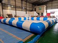 Grande piscine gonflable extérieure d'été commerciale jeux d'eau de fête pour enfants