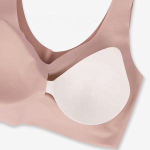Sujetador Deportivo Personalizado sin Costuras para Niñas, Tejido Elástico Cómodo, Ropa Deportiva para Correr y Gimnasio, Soporte Medio, Secado Rápido, Transpirable - Product Image 5