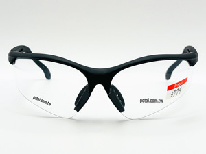 3774 Gafas DE SEGURIDAD funcionales resistentes a los arañazos con certificación CE Lentes antivaho Diseño de medio marco Lente transparente para protección ocular - Product Image 4