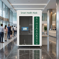 Huasheng Medical Advanced Telemedicine AI-enabled Chronic Disease Screening Healthcare Kiosk Pemeriksaan Fisik HS-S560 OEM